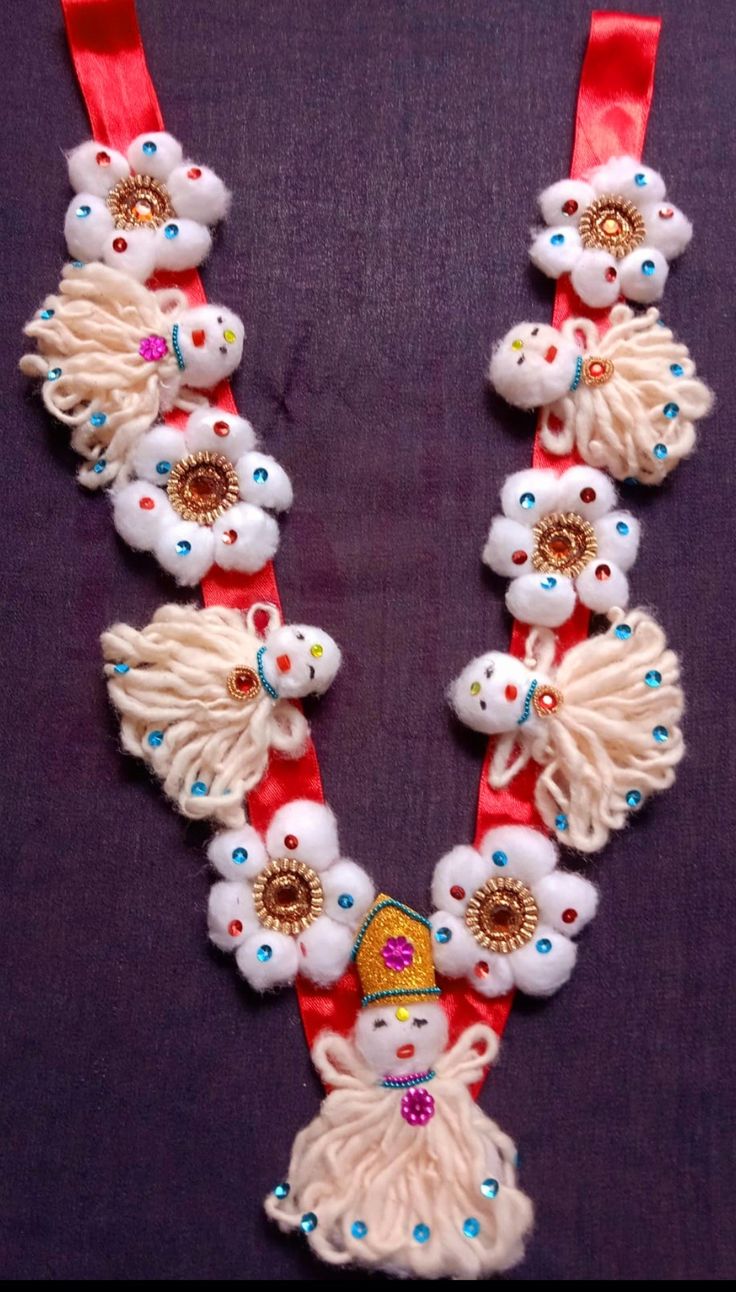 Cotton Mala With Doll Design